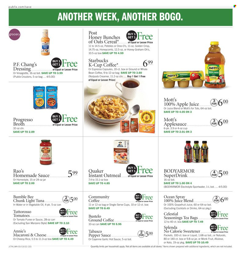 Publix ad - 01/13/2022 - 01/19/2022. Page 10