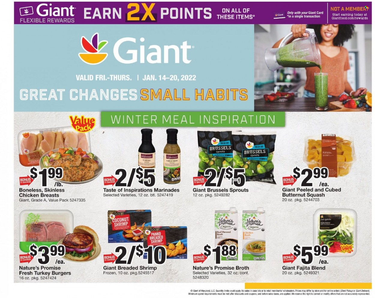 Giant Food ad - 01/14/2022 - 01/20/2022. Page 8