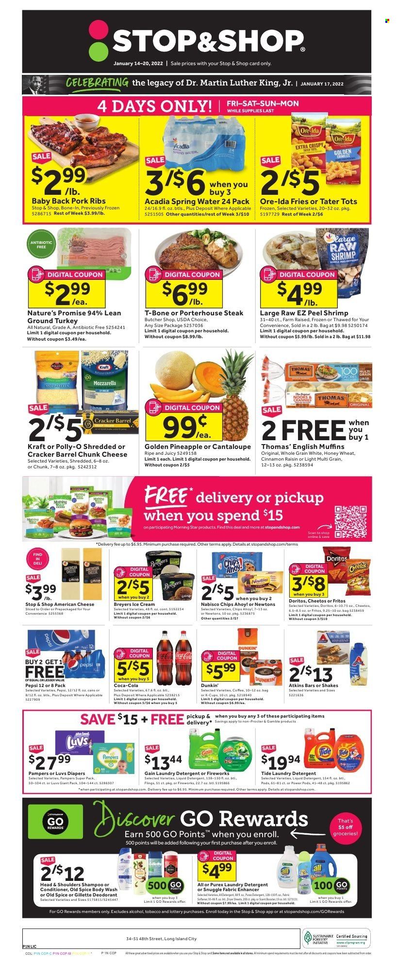 Stop & Shop ad - 01/14/2022 - 01/20/2022. Page 1