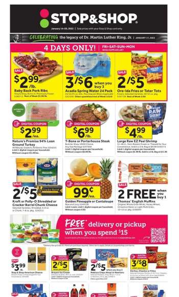 Stop & Shop Flyer - 01/14/2022 - 01/20/2022.