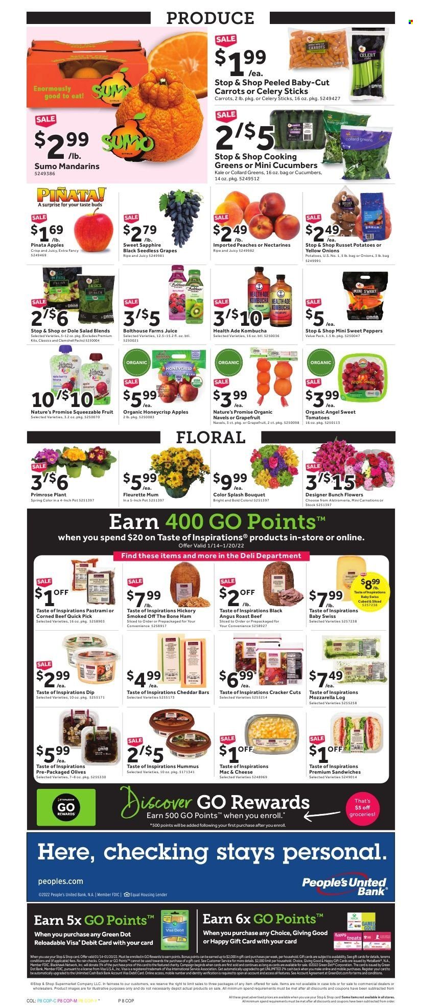 Stop & Shop ad - 01/14/2022 - 01/20/2022. Page 8