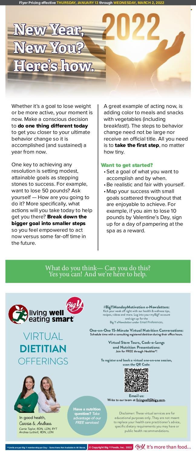 Big Y ad - 01/13/2022 - 03/02/2022. Page 2
