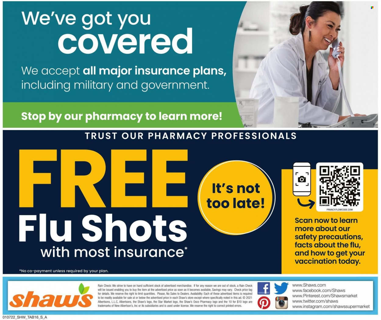 Shaw’s ad - 01/07/2022 - 02/03/2022. Page 16