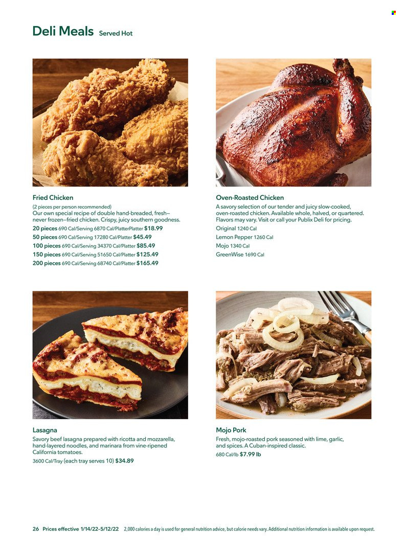Publix ad - 01/14/2022 - 05/12/2022. Page 26