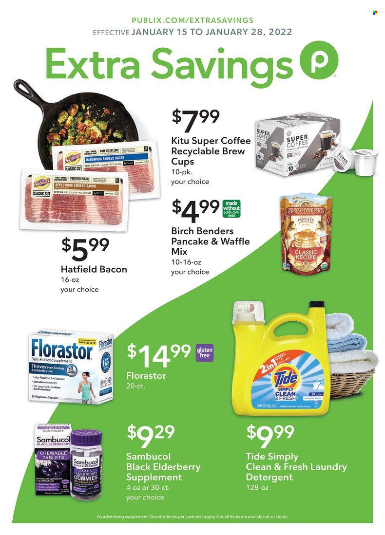 Publix ad - 01/15/2022 - 01/28/2022. Page 1