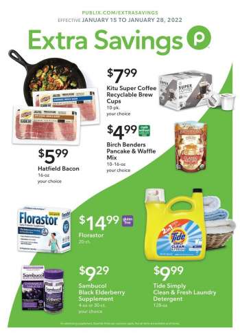 Publix Flyer - 01/15/2022 - 01/28/2022.