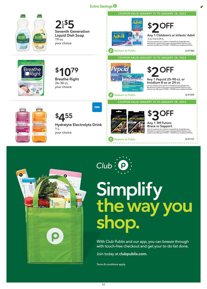 Publix ad - 01/15/2022 - 01/28/2022. Page 11