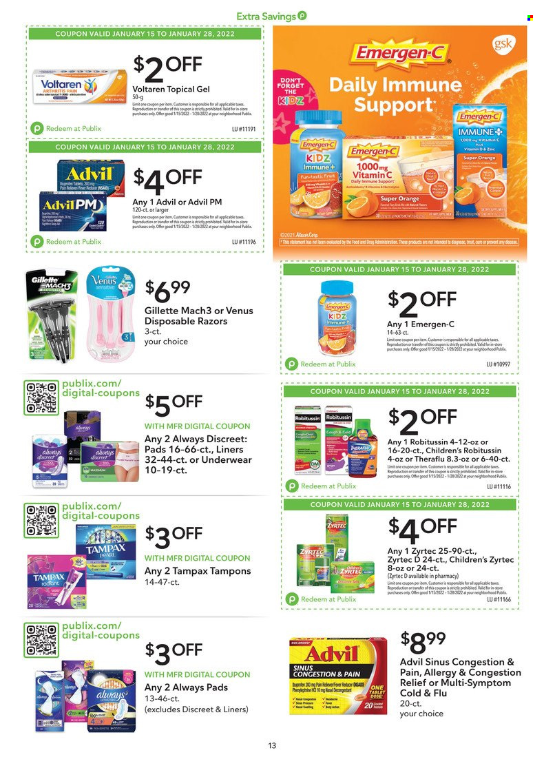 Publix ad - 01/15/2022 - 01/28/2022. Page 13