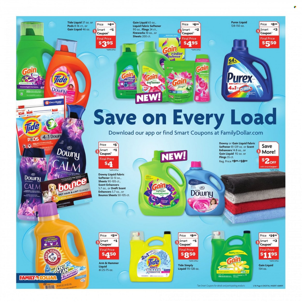 Family Dollar ad - 01/16/2022 - 01/22/2022. Page 7