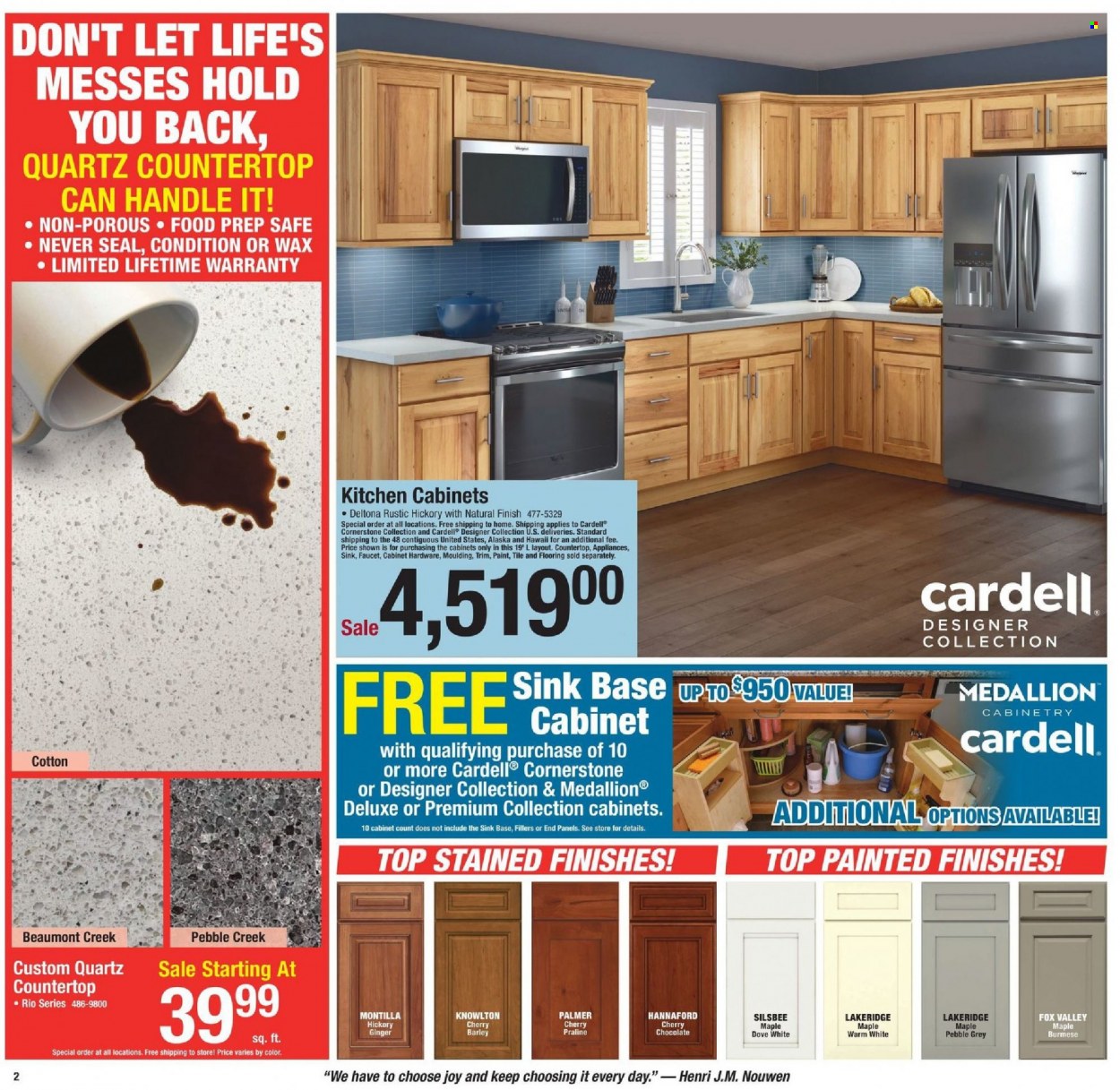 Menards ad - 01/16/2022 - 01/23/2022. Page 2