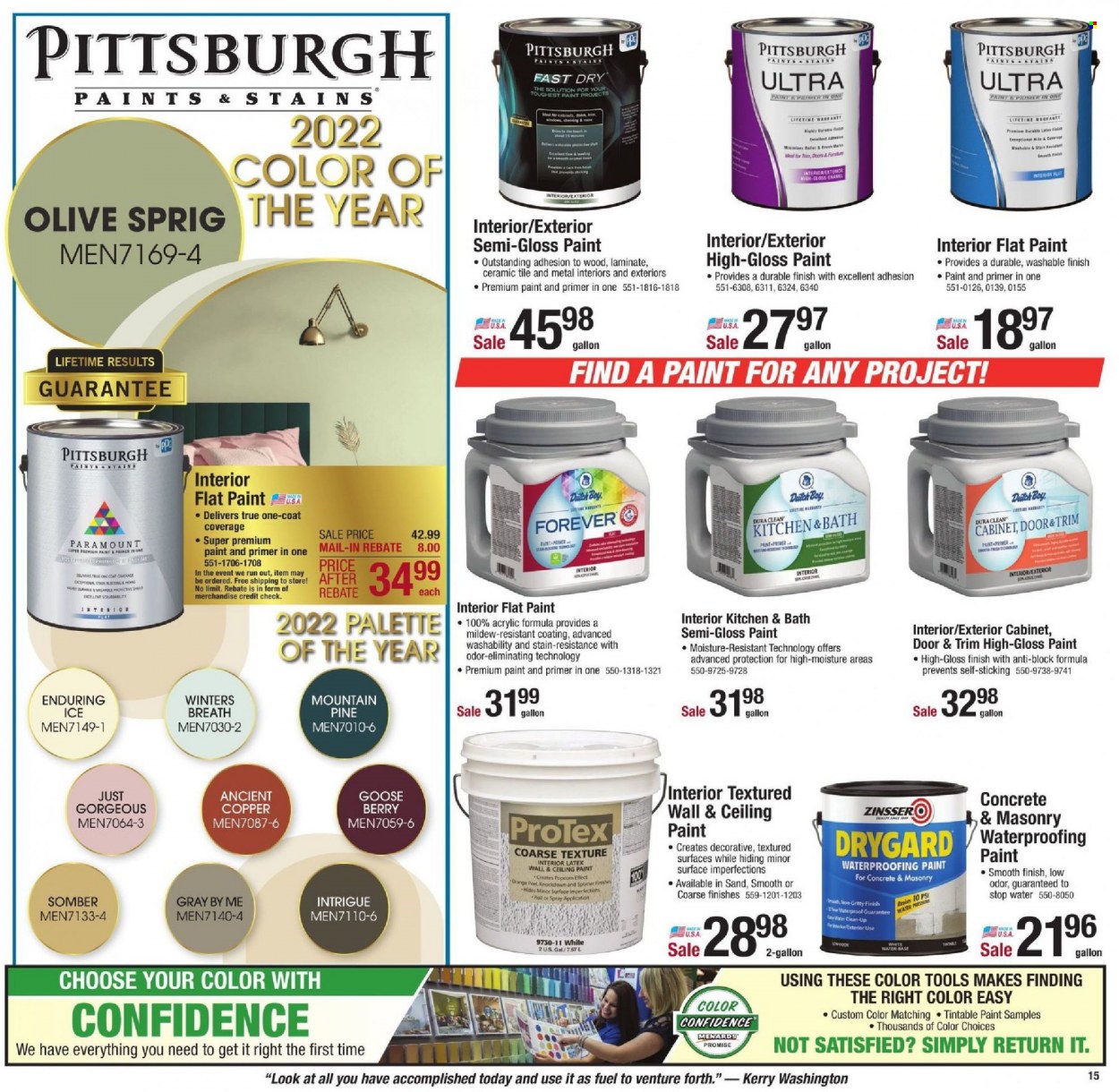 Menards ad - 01/16/2022 - 01/23/2022. Page 18