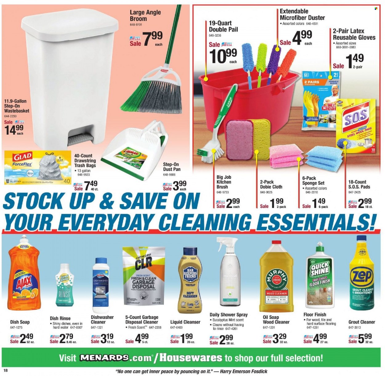 Menards ad - 01/16/2022 - 01/23/2022. Page 23
