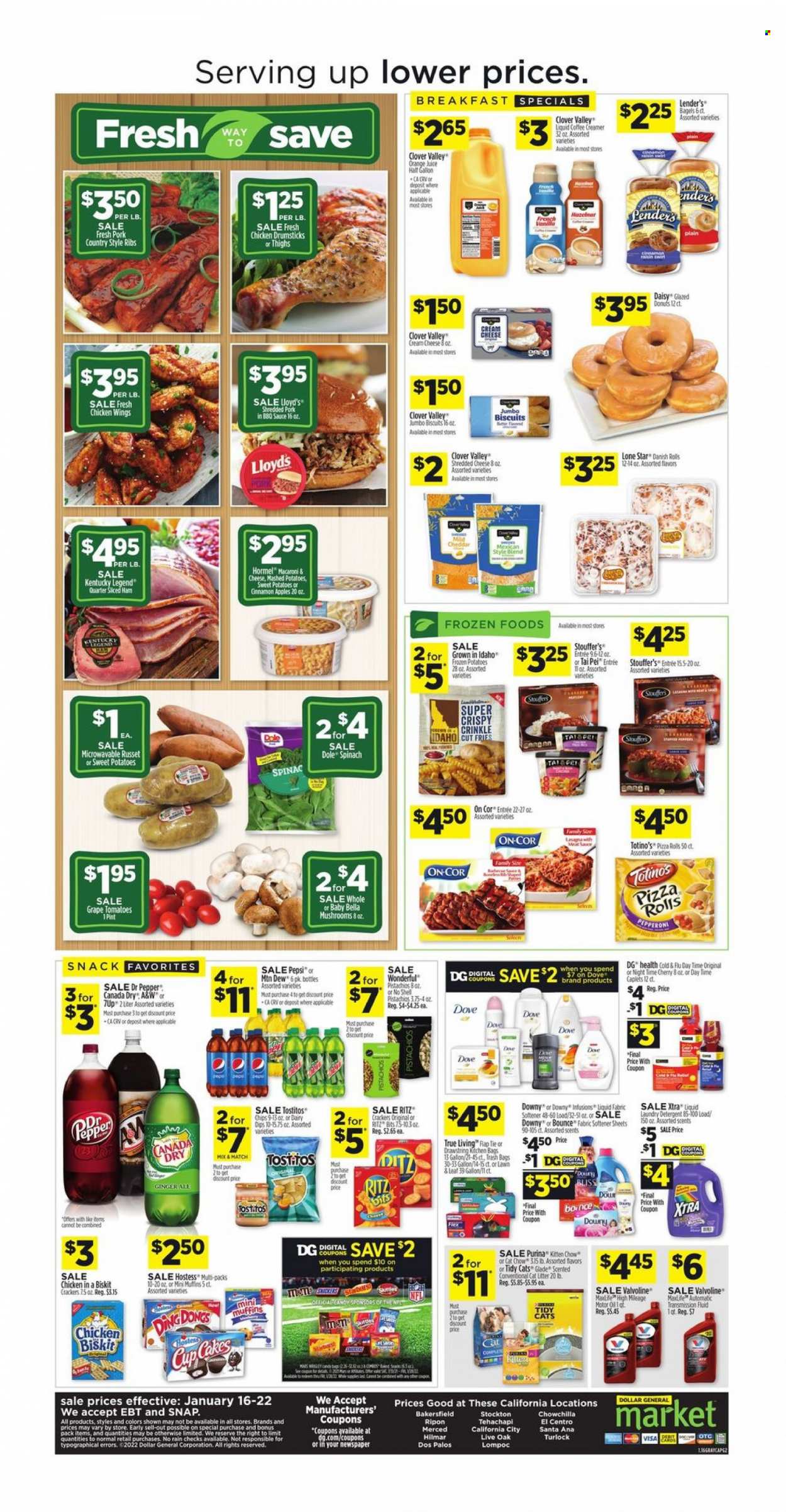 Dollar General ad - 01/16/2022 - 01/22/2022. Page 2