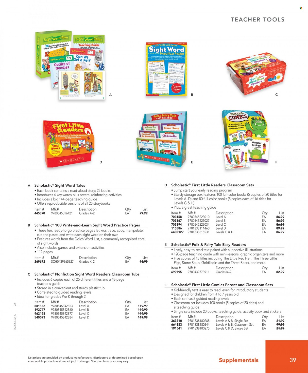 thumbnail - Office DEPOT Flyer - Sales products - sticker, book. Page 39.