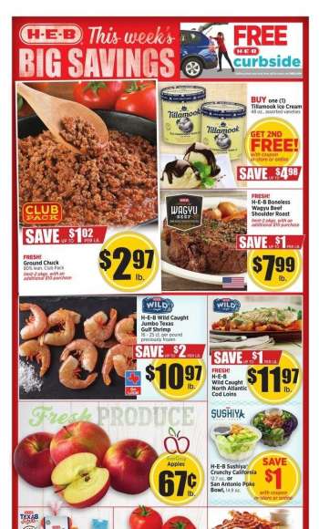 H-E-B Flyer - 01/19/2022 - 01/25/2022.