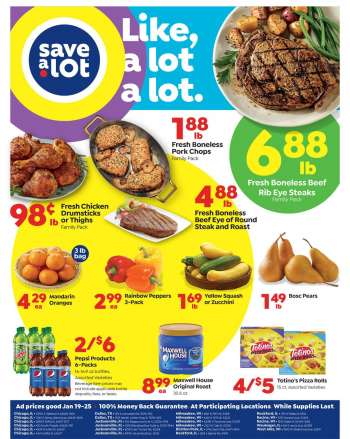 Save a Lot Flyer - 01/19/2022 - 01/25/2022.