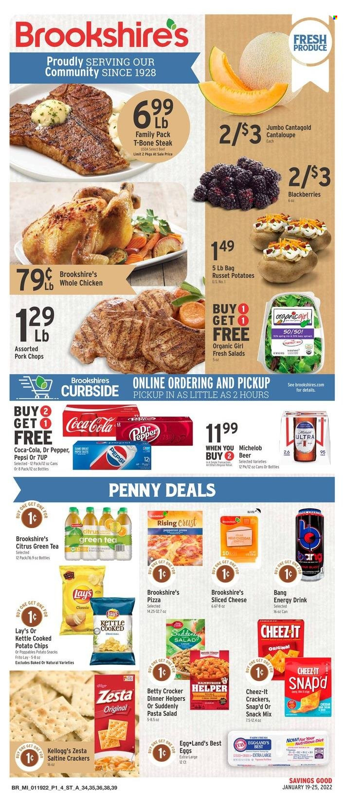 Brookshires ad - 01/19/2022 - 01/25/2022. Page 1