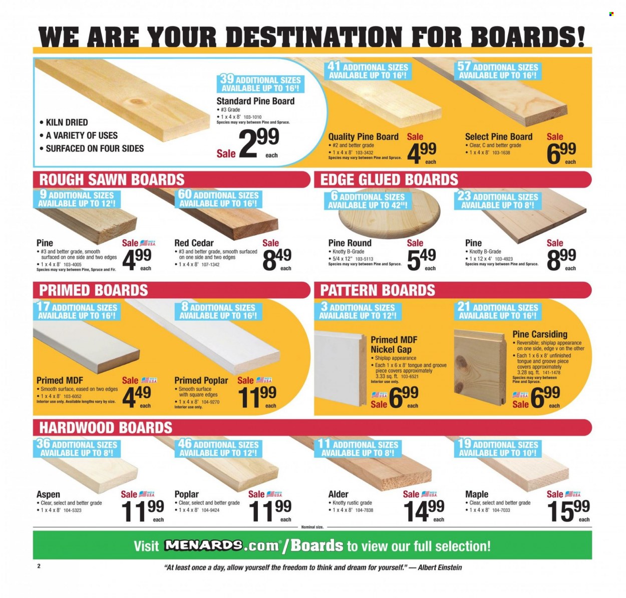 Menards ad - 01/20/2022 - 02/06/2022. Page 2