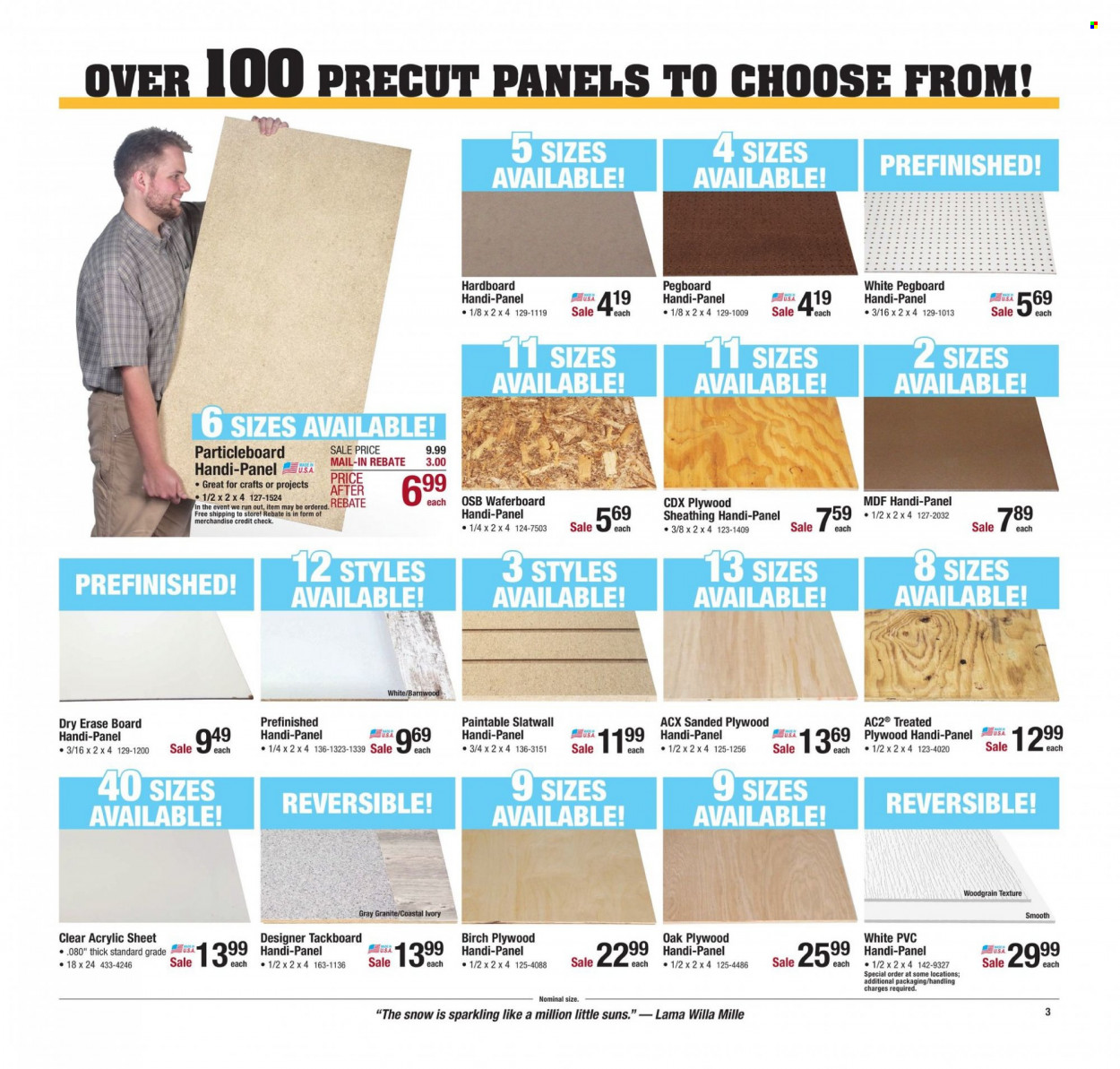Menards ad - 01/20/2022 - 02/06/2022. Page 3