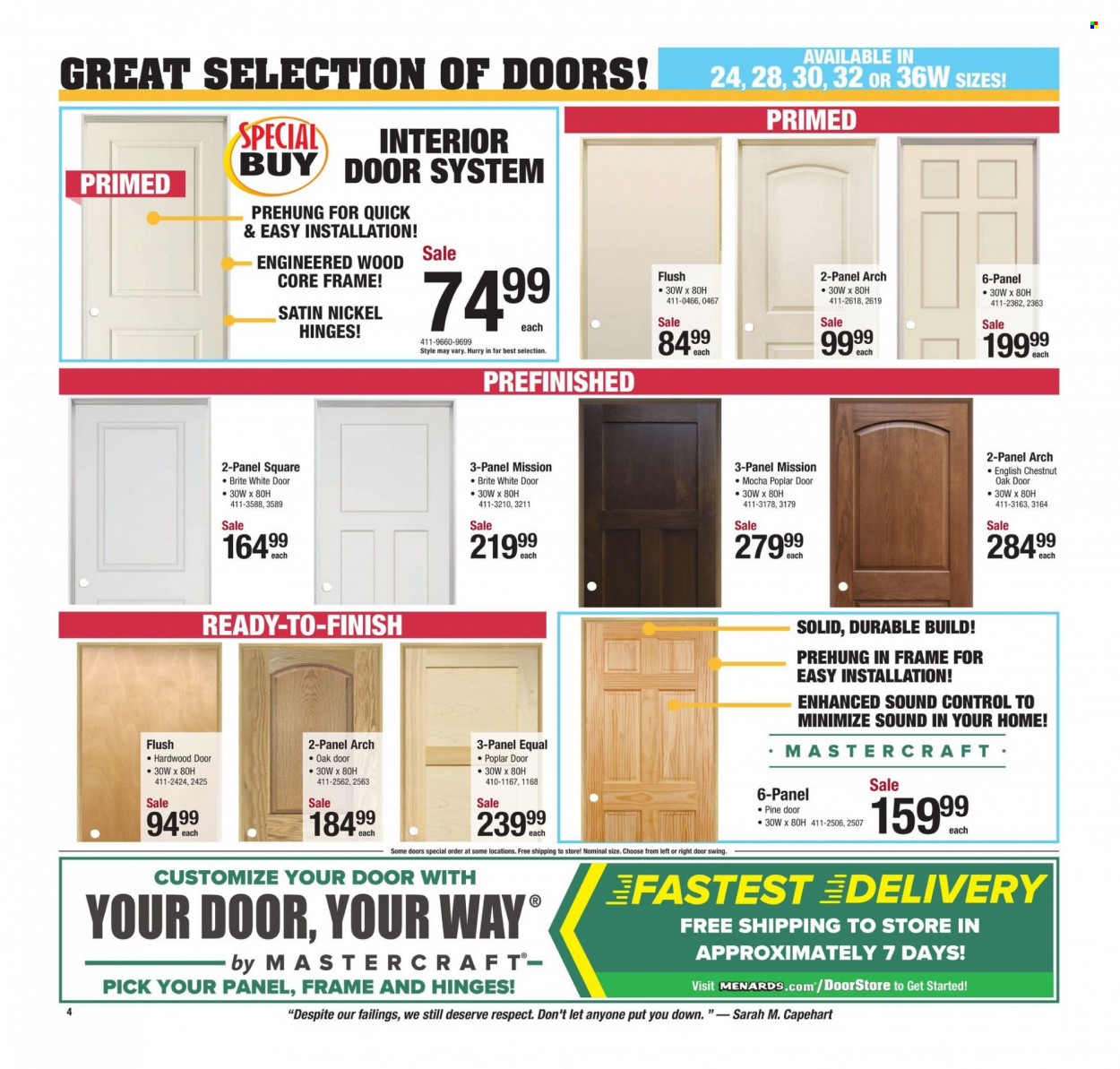 Menards ad - 01/20/2022 - 02/06/2022. Page 4