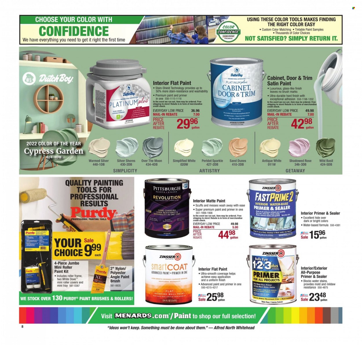 Menards ad - 01/20/2022 - 02/06/2022. Page 9