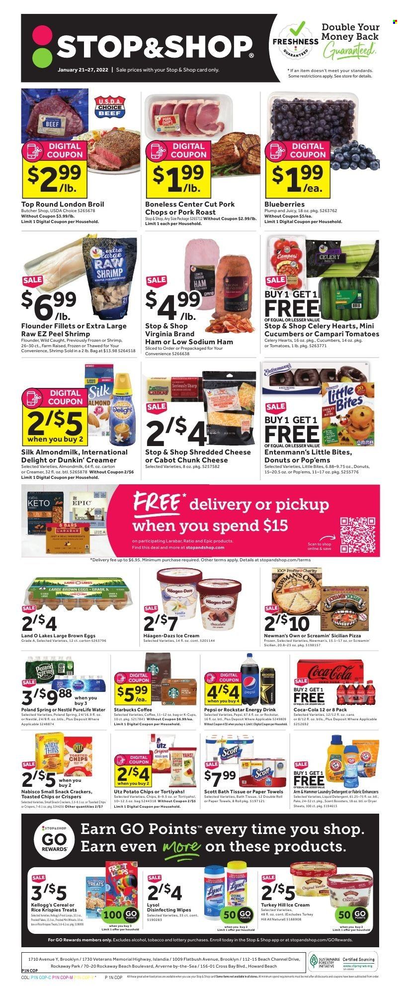 Stop & Shop ad - 01/21/2022 - 01/27/2022. Page 1