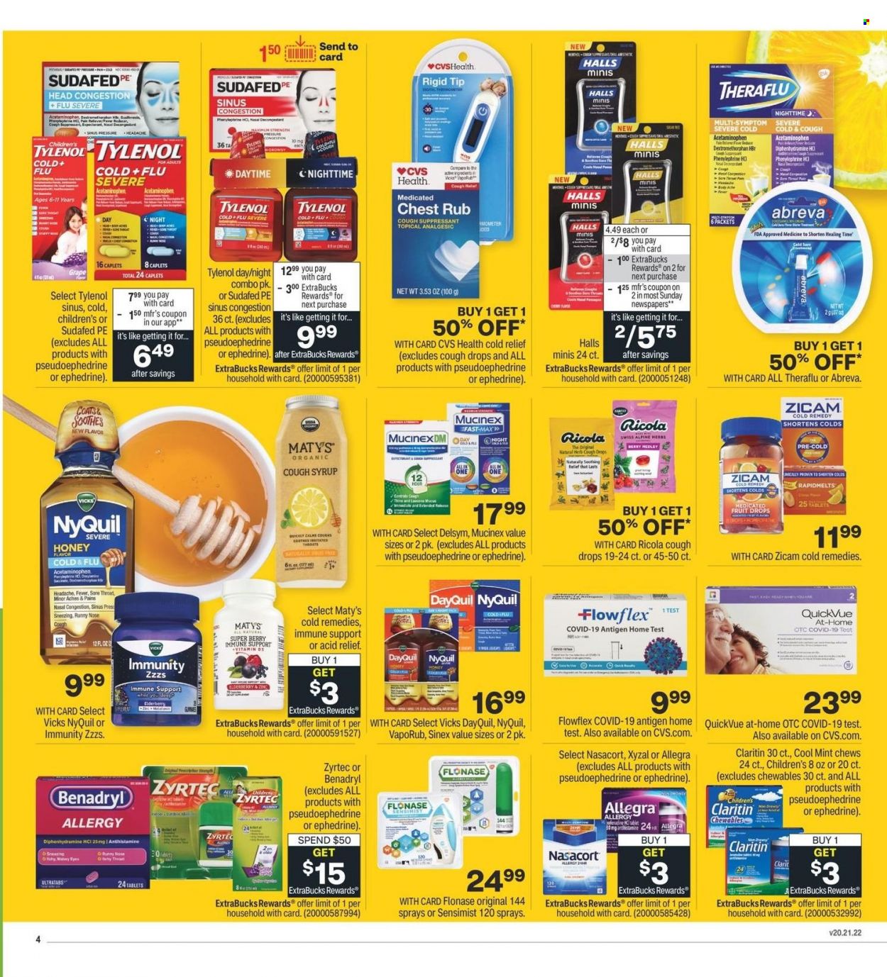 CVS Pharmacy ad - 01/23/2022 - 01/29/2022. Page 5