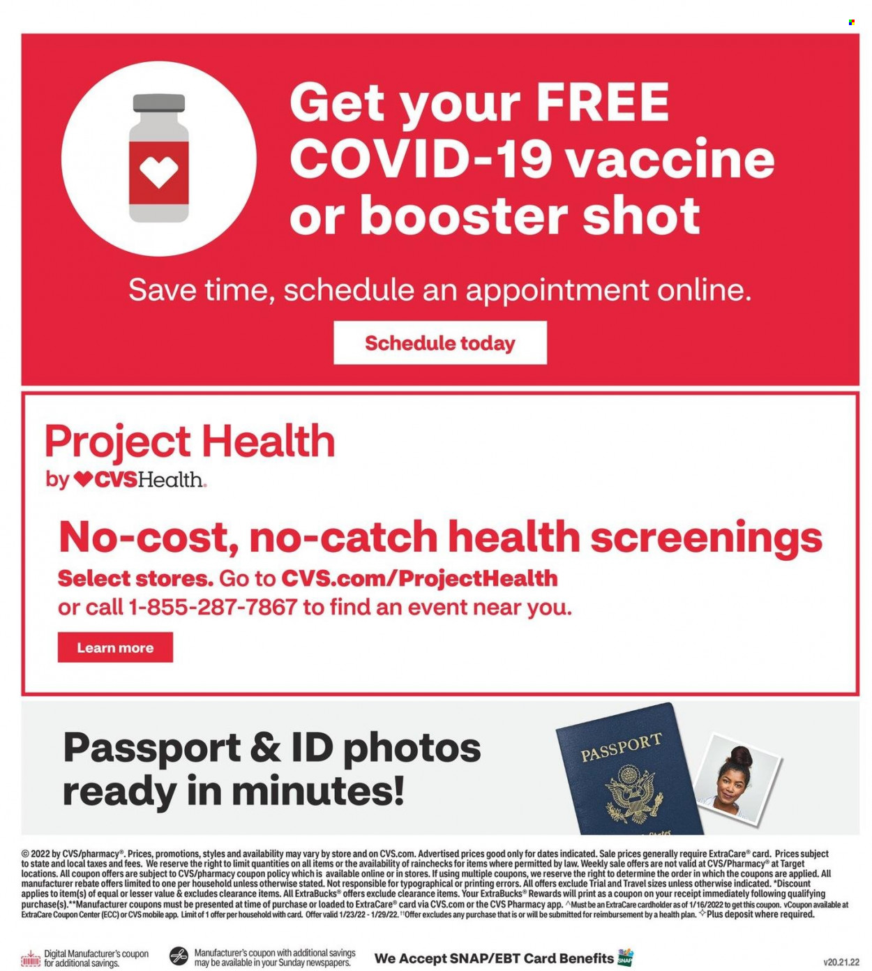 CVS Pharmacy ad - 01/23/2022 - 01/29/2022. Page 16