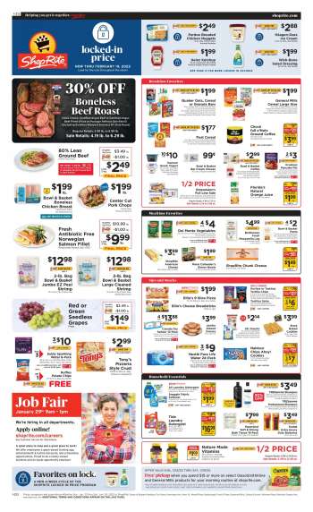 ShopRite Flyer - 01/23/2022 - 01/29/2022.