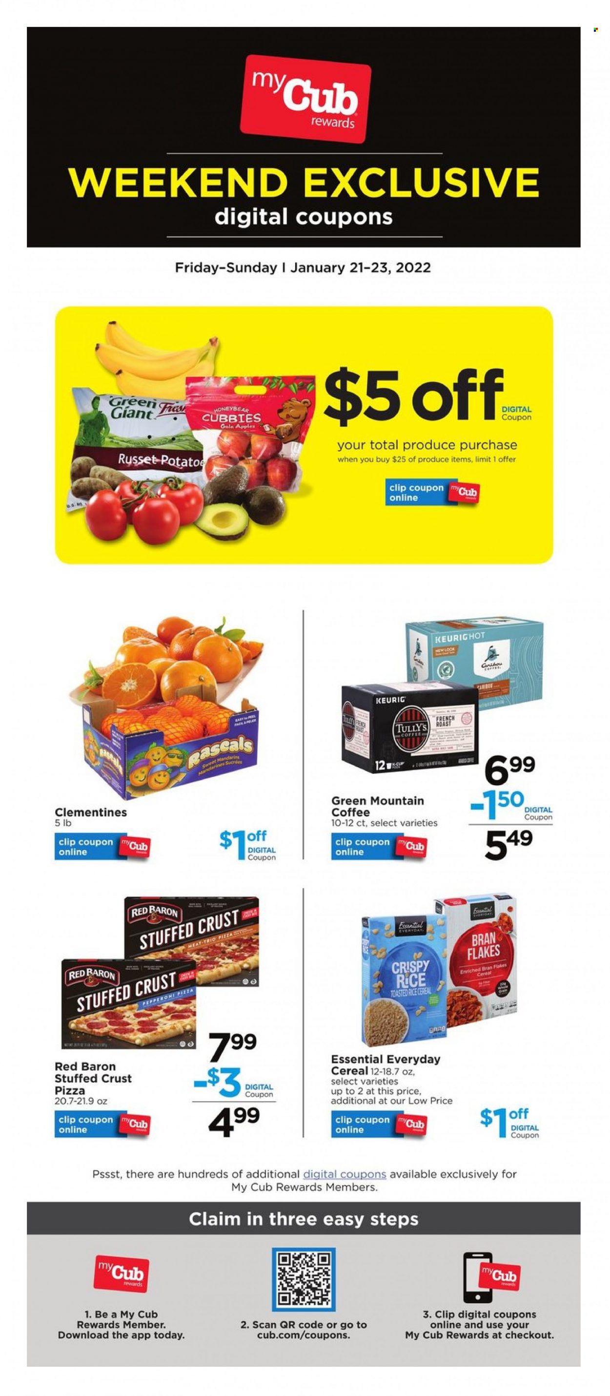 Cub Foods ad - 01/21/2022 - 01/23/2022. Page 1