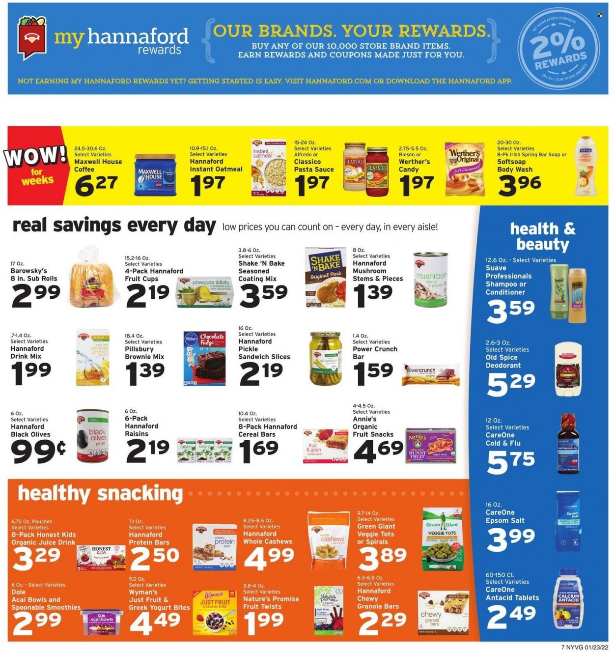 Hannaford ad - 01/23/2022 - 01/29/2022. Page 7