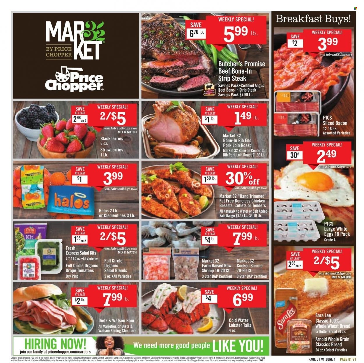 Price Chopper ad - 01/23/2022 - 01/29/2022. Page 1