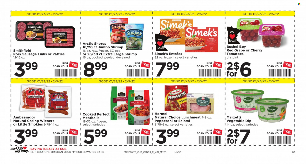 Cub Foods ad - 01/23/2022 - 02/05/2022. Page 3