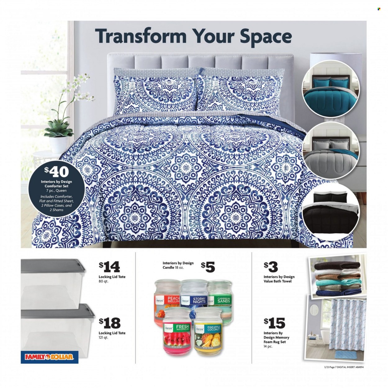 Family Dollar ad - 01/23/2022 - 01/29/2022. Page 9