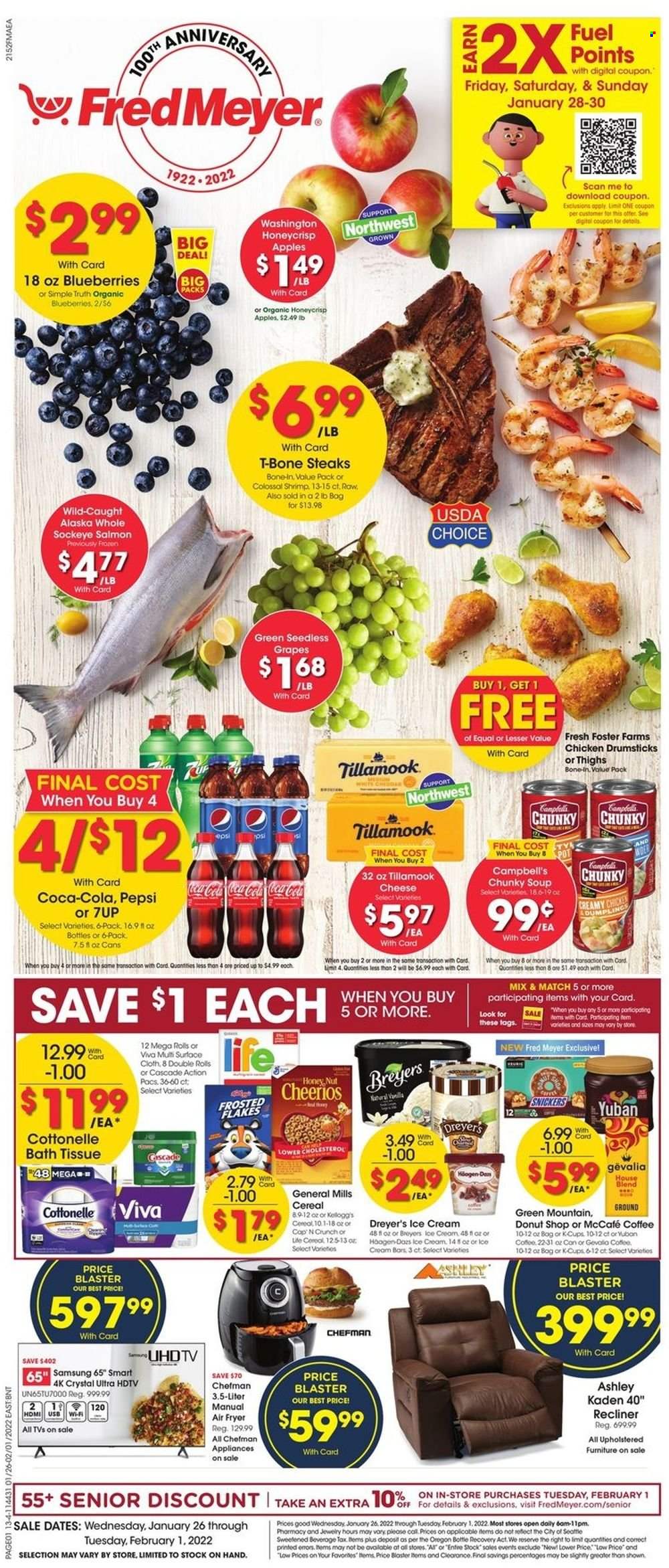 Fred Meyer ad - 01/26/2022 - 02/01/2022. Page 1