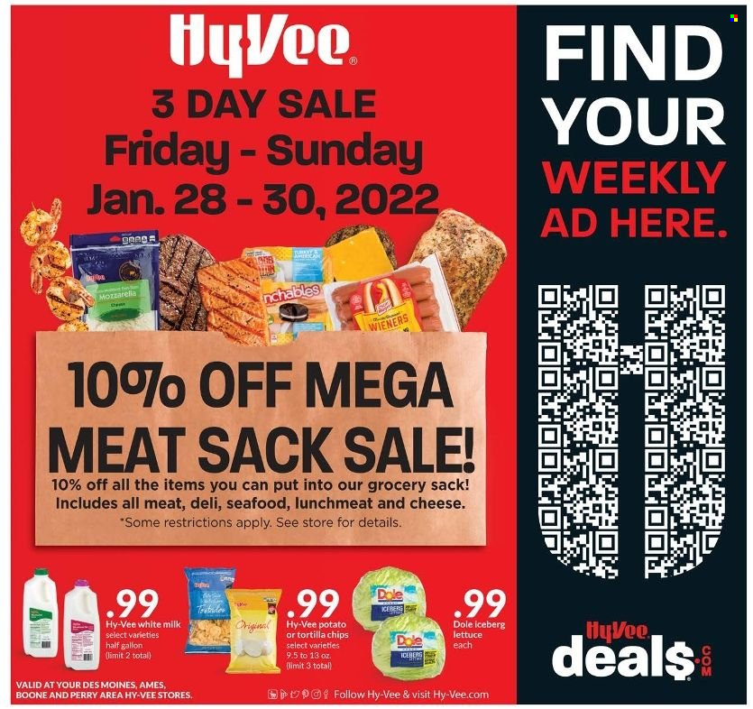 Hy-Vee ad - 01/26/2022 - 02/22/2022. Page 1