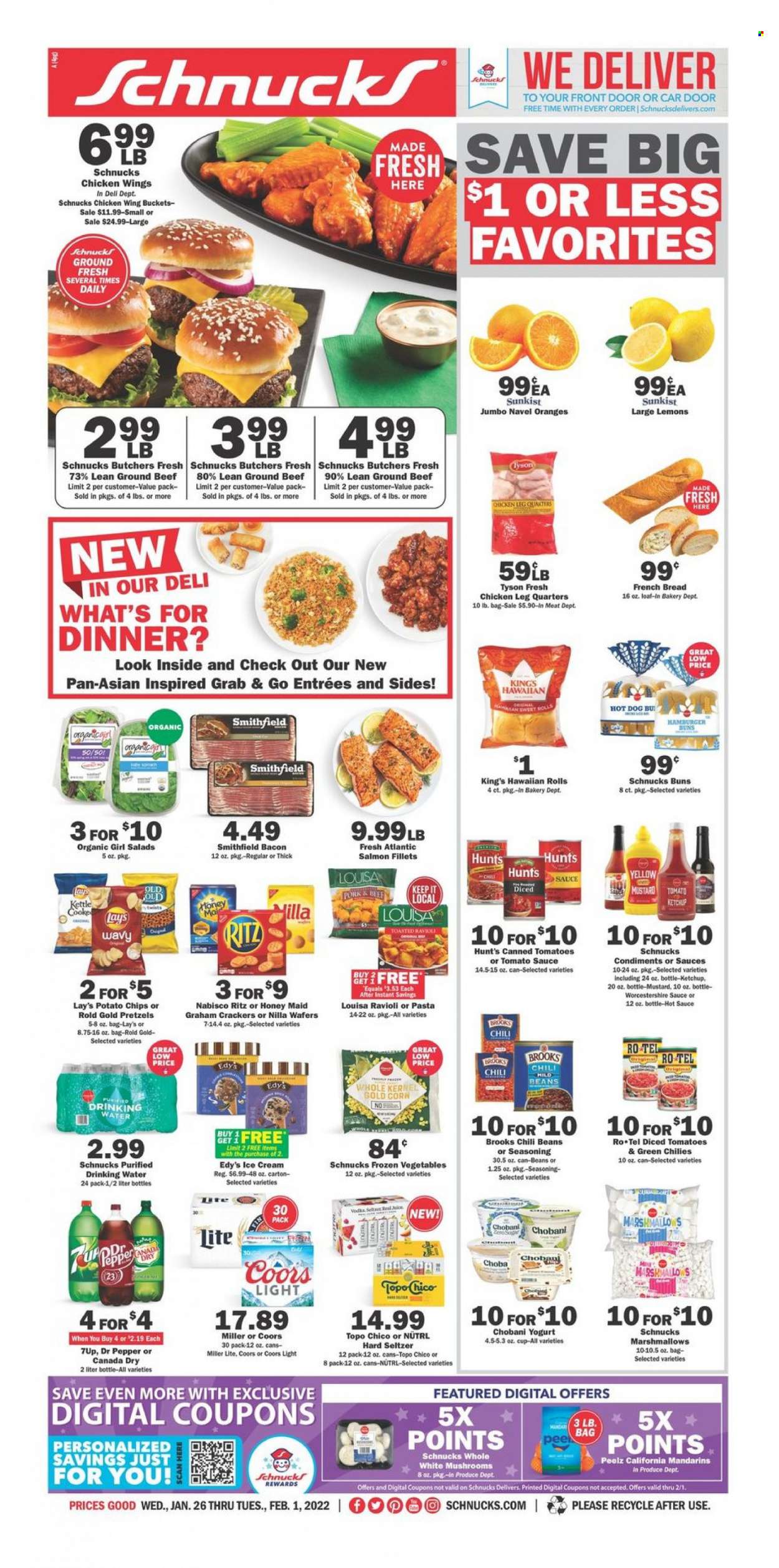 Schnucks ad - 01/26/2022 - 02/01/2022. Page 1