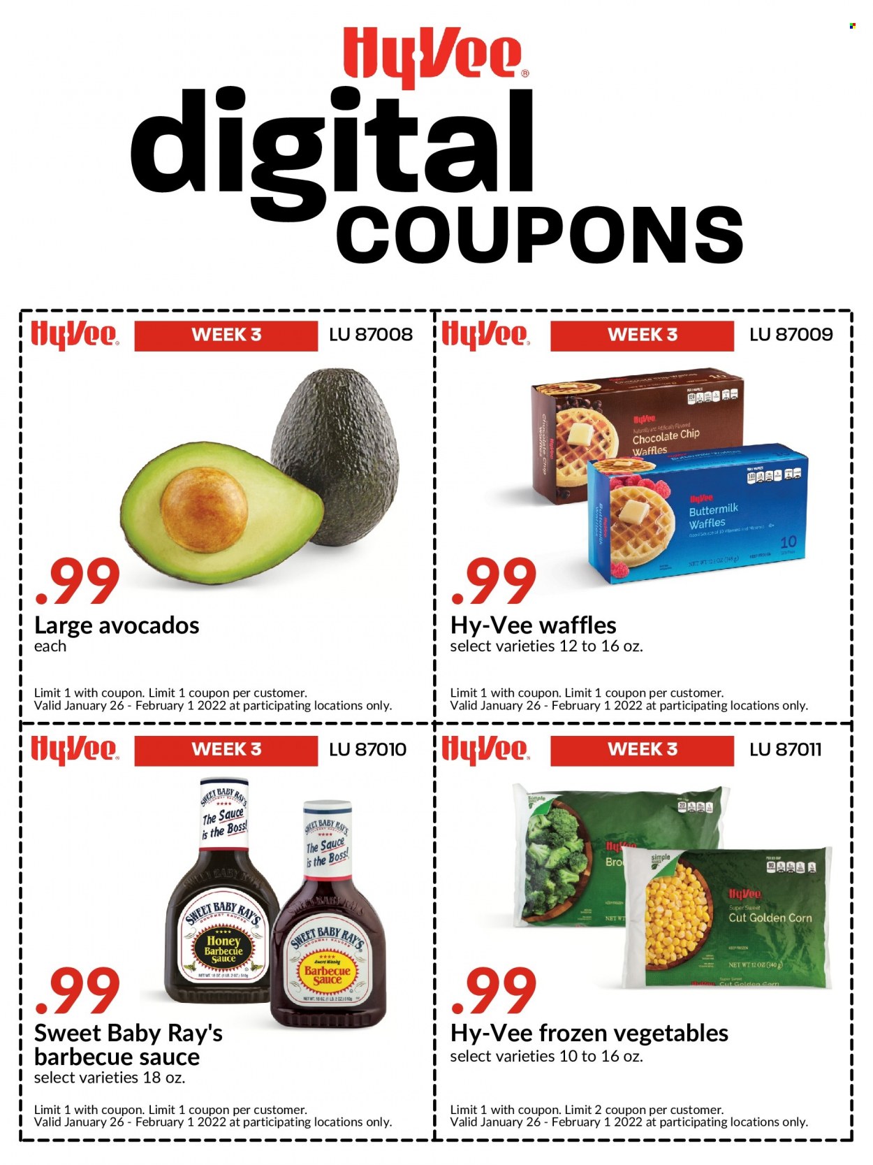 Hy-Vee ad - 01/26/2022 - 02/01/2022. Page 1