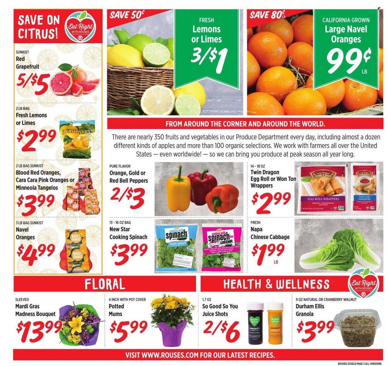 Rouses Markets ad - 01/26/2022 - 02/02/2022. Page 3