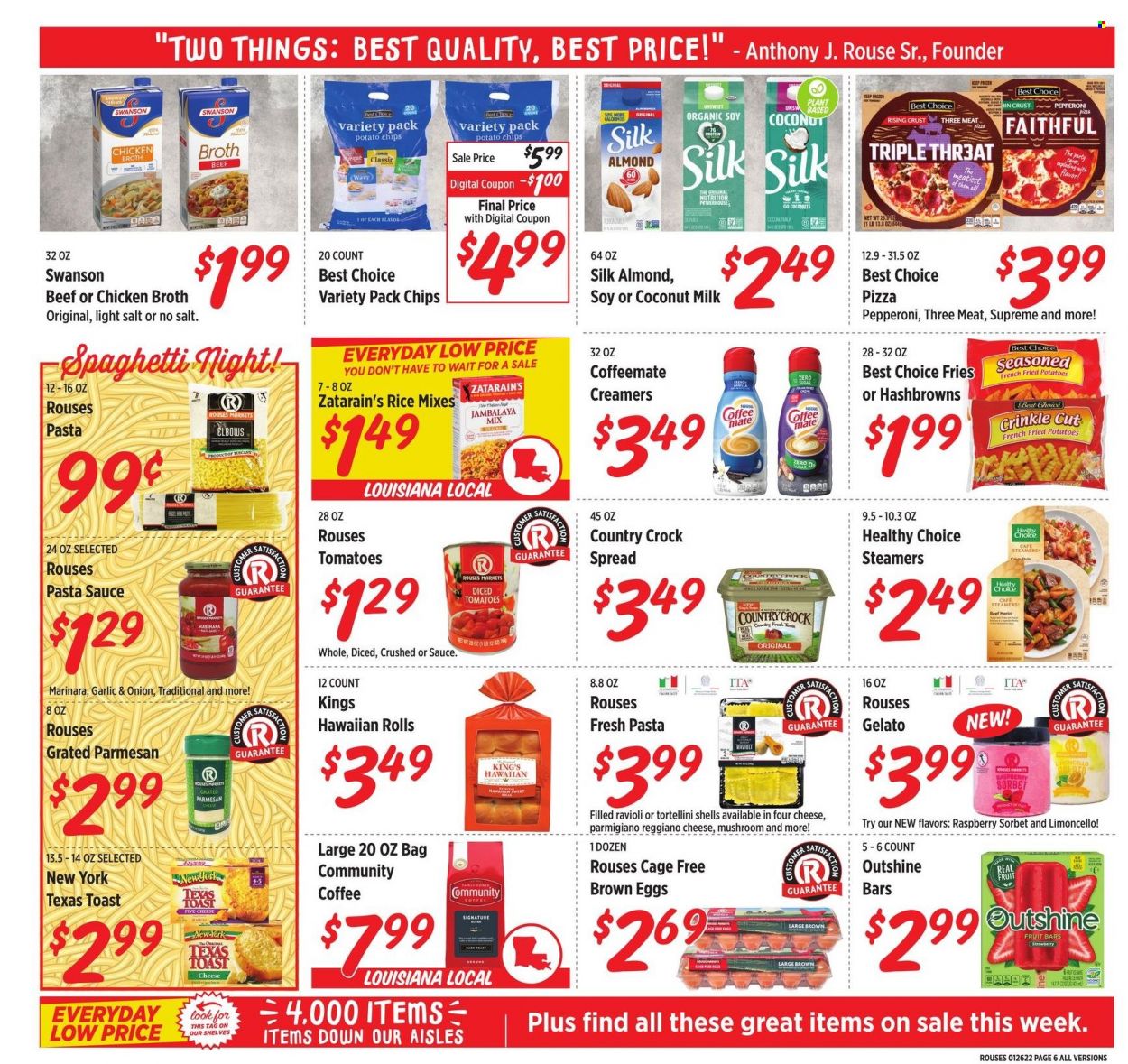 Rouses Markets ad - 01/26/2022 - 02/02/2022. Page 6
