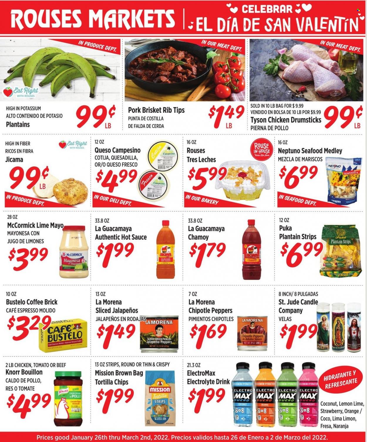 Rouses Markets ad - 01/26/2022 - 03/02/2022. Page 1
