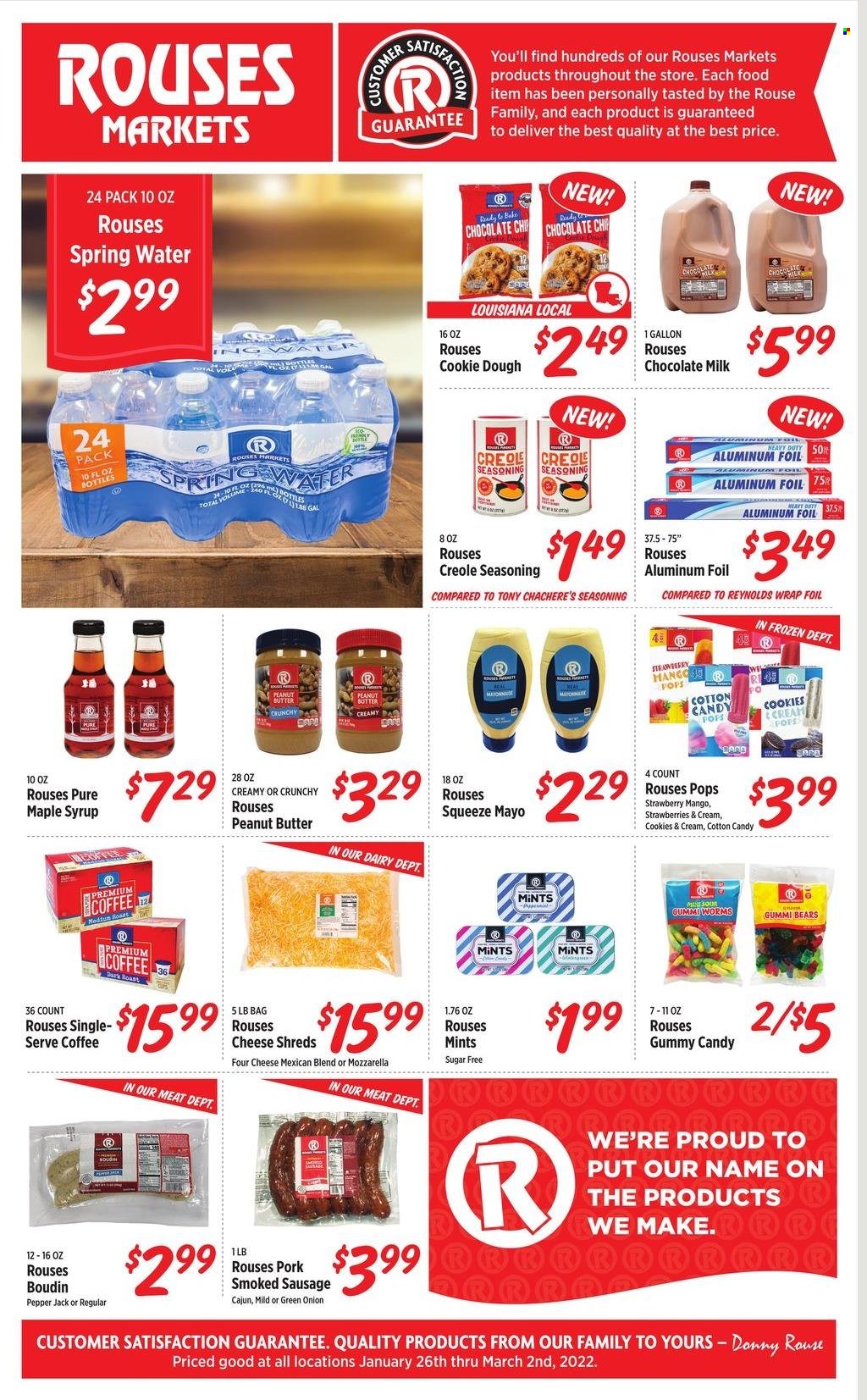 Rouses Markets ad - 01/26/2022 - 03/02/2022. Page 1