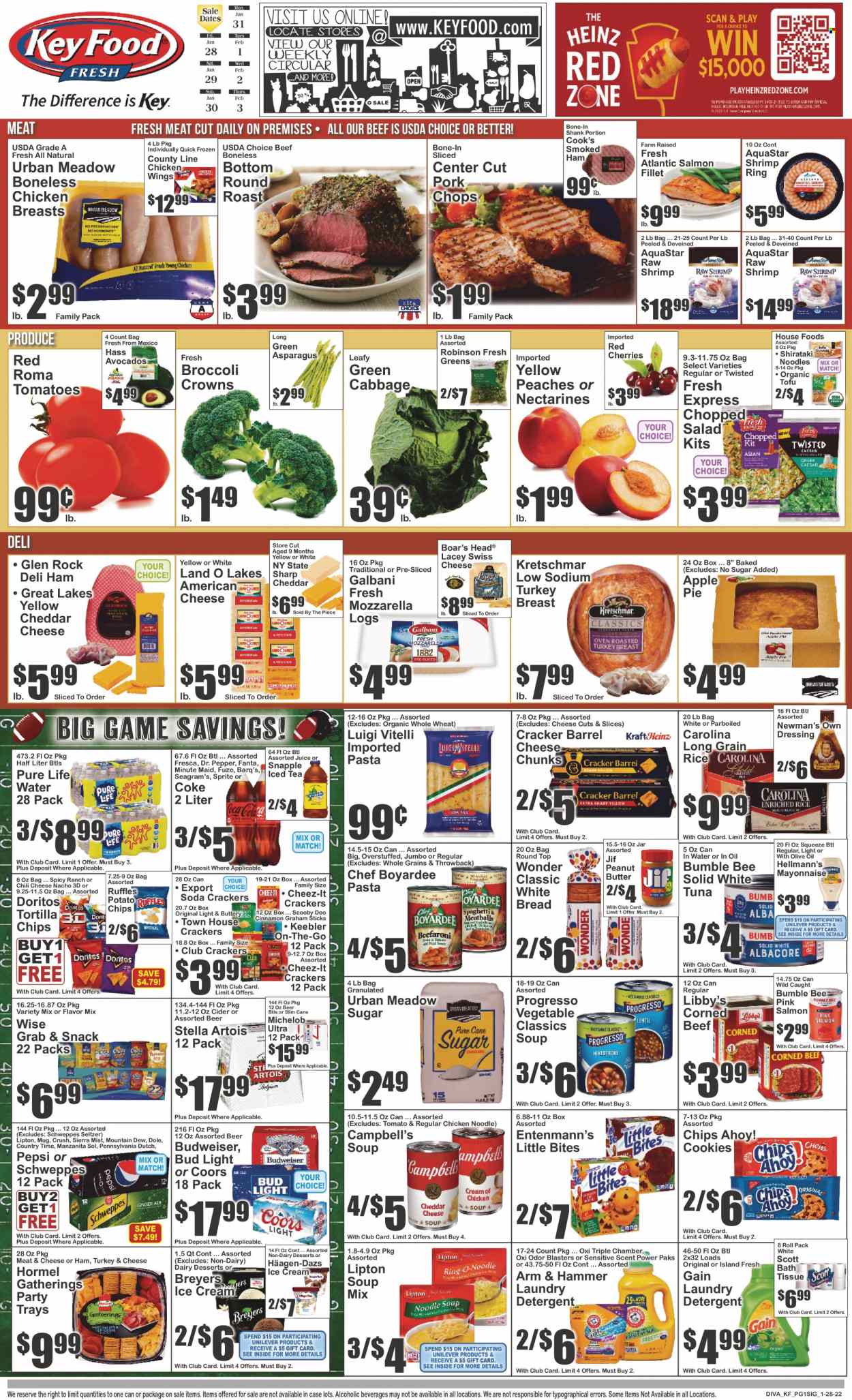 Key Food ad - 01/28/2022 - 02/03/2022. Page 1