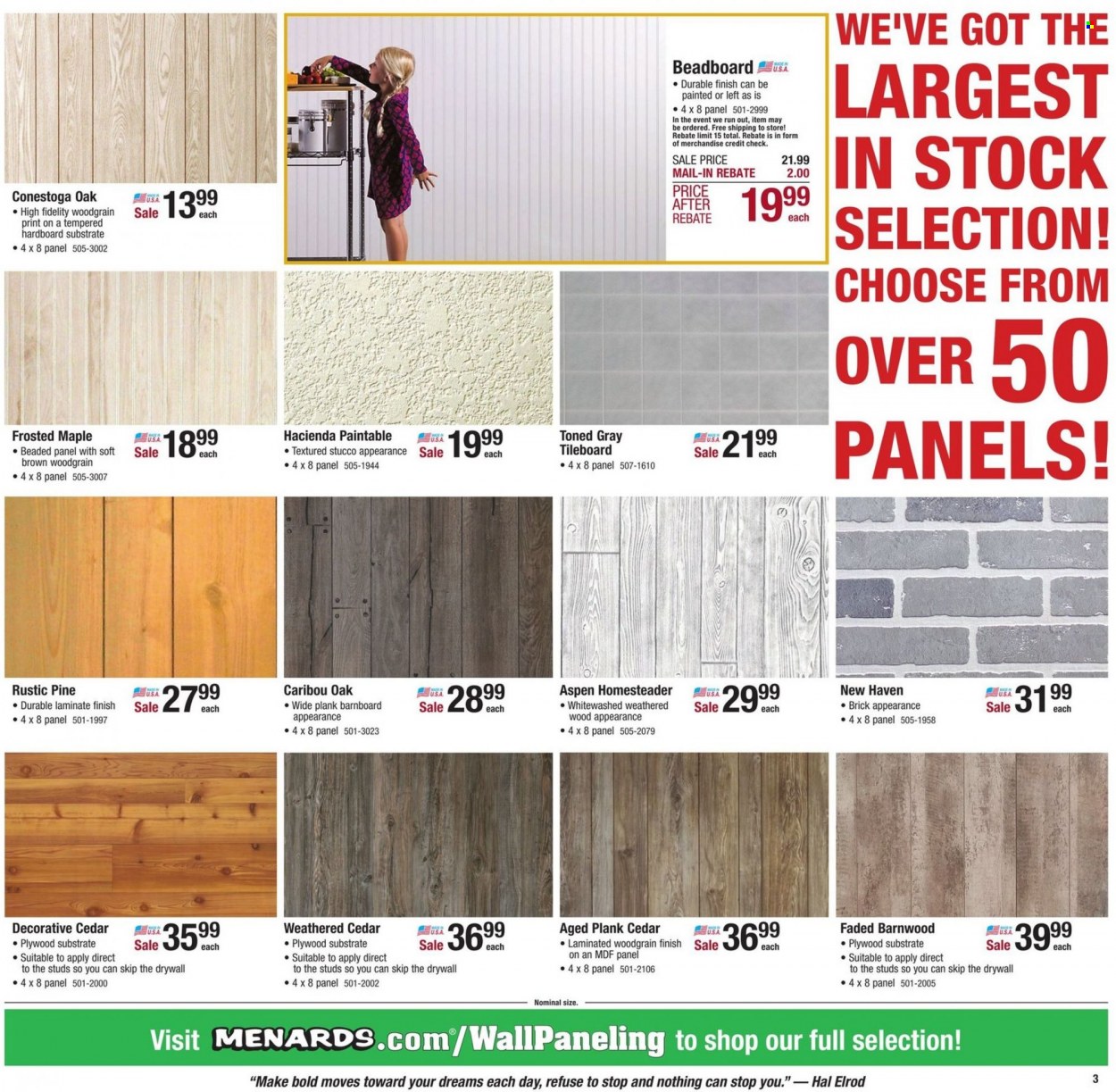 Menards ad - 01/27/2022 - 02/06/2022. Page 3