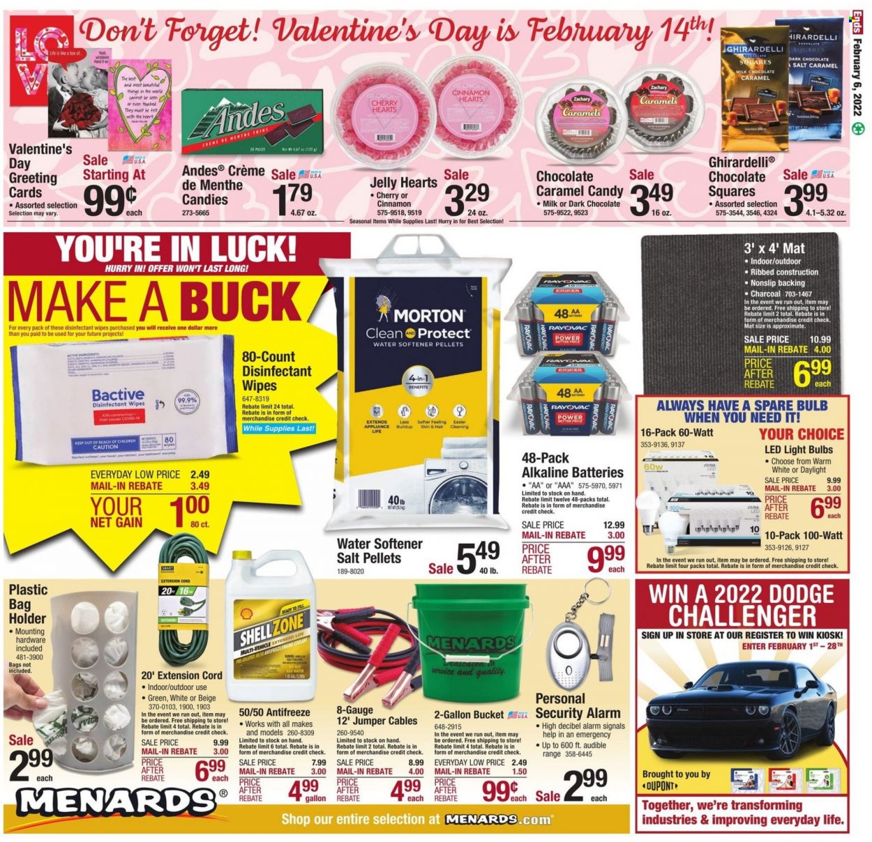 Menards ad - 01/27/2022 - 02/06/2022. Page 32