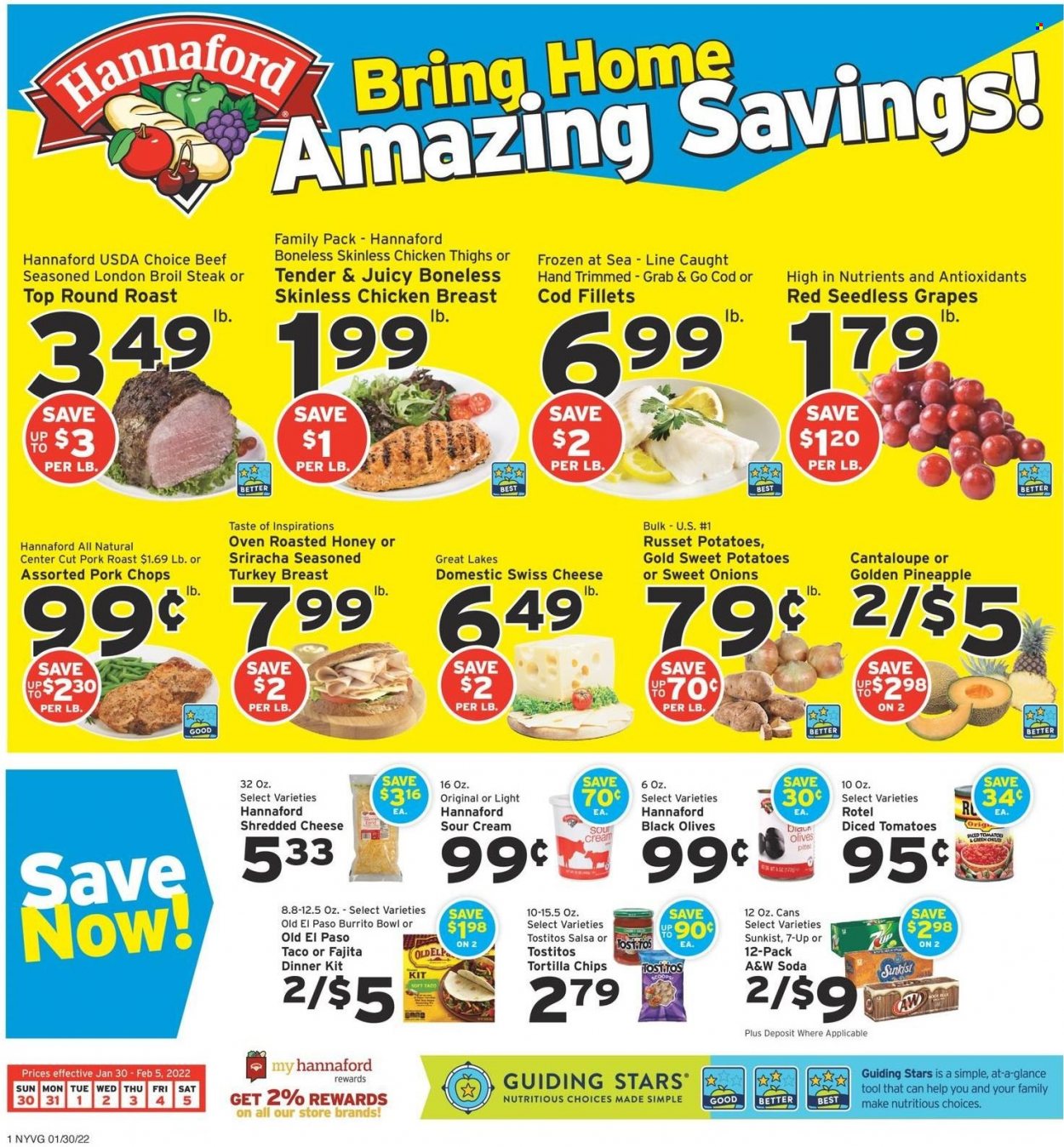 Hannaford ad - 01/30/2022 - 02/05/2022. Page 1