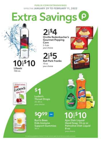 Publix Flyer - 01/29/2022 - 02/11/2022.