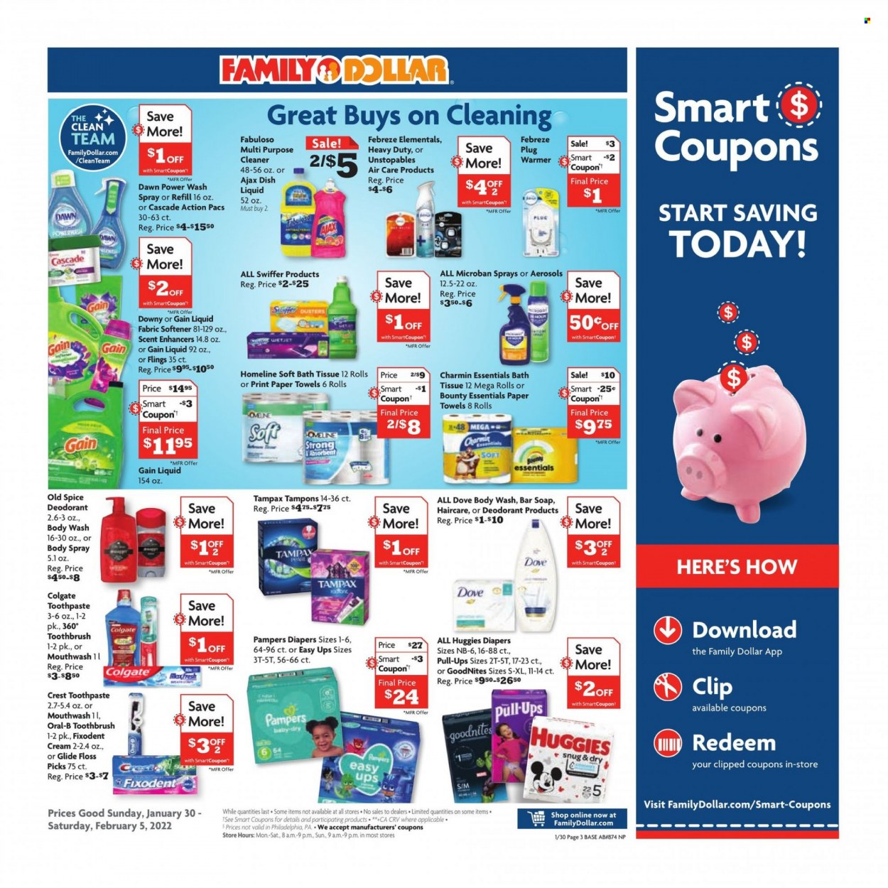 Family Dollar ad - 01/30/2022 - 02/05/2022. Page 9