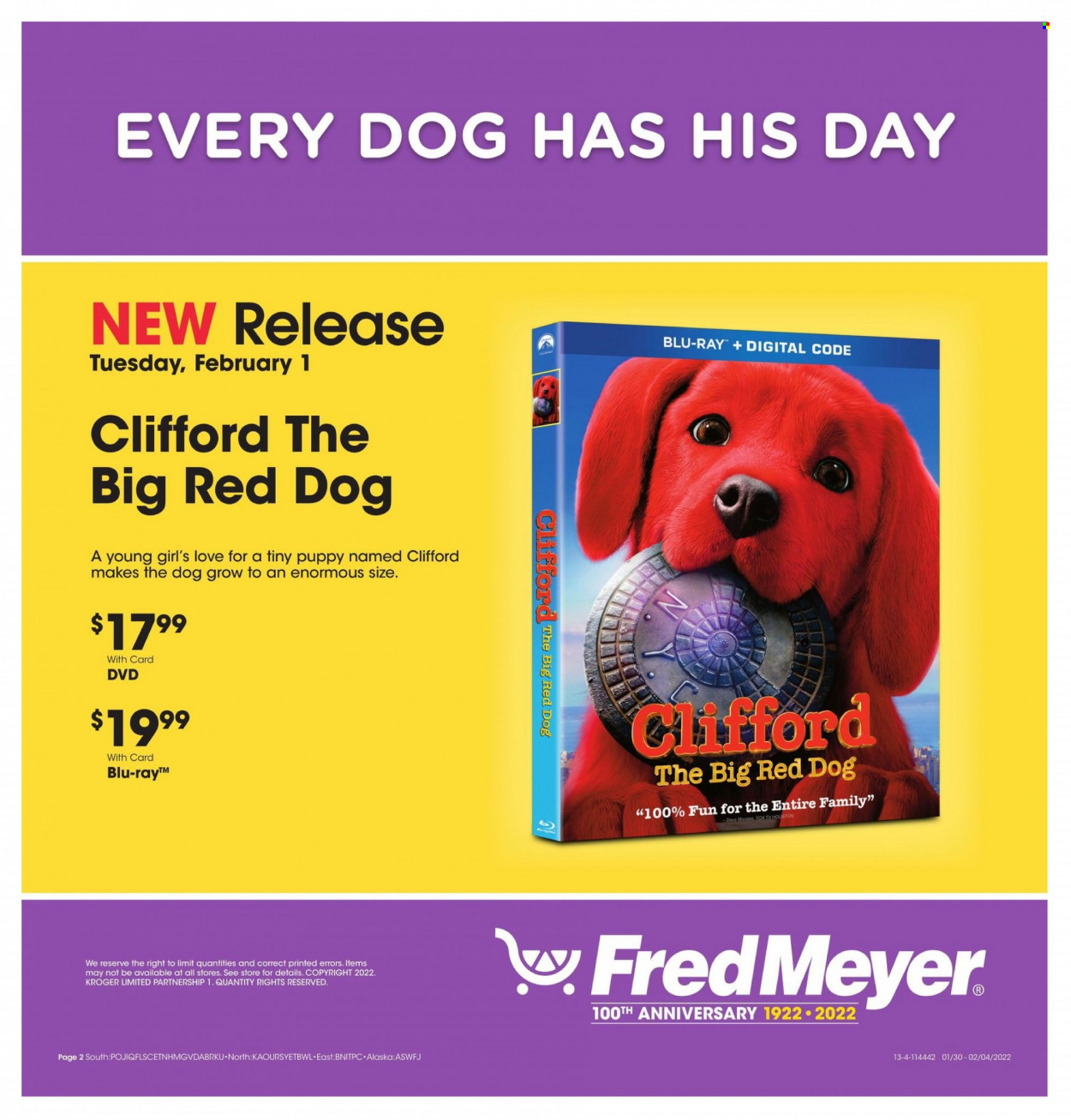 Fred Meyer ad - 01/30/2022 - 02/04/2022. Page 2