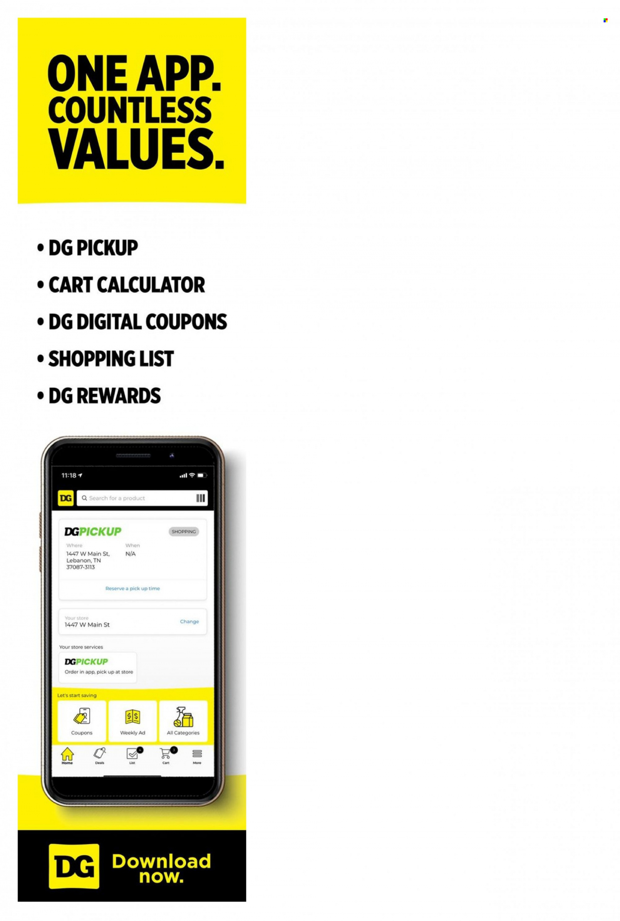Dollar General ad - 01/30/2022 - 02/05/2022. Page 12